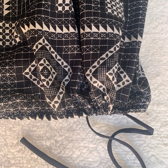 BCBG One Shouldered Patterned Top - Picture 3 of 8